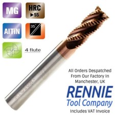 Solid Carbide Roughing 4 Flute