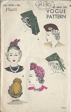 1940s vintage vogue sewing - 1940s,