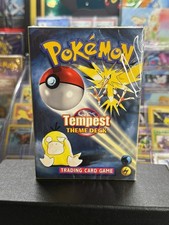 Pokemon Tempest Theme Deck - Factory SEALED 1999 WOTC ZAPDOS