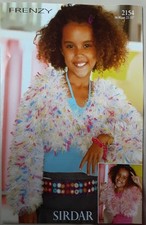 Original Sirdar Frenzy Childs Boleros 22"-32" Knitting Pattern 2154