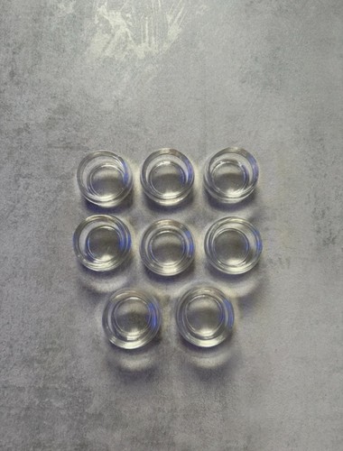 Clear glass tea light - clear,