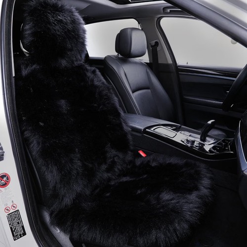 Faux sheepskin seat - faux,
