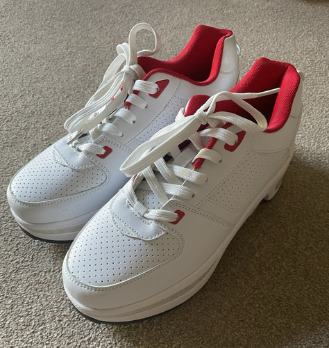 Girls white red roller - girls,