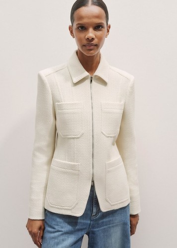 Zip contour jacket - zip,
