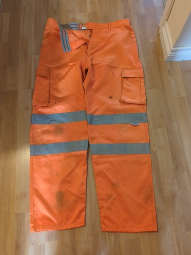 Viz orange trousers - trousers, size