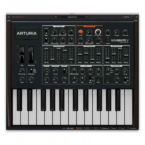 Arturia minibrute virtual - minibrute,