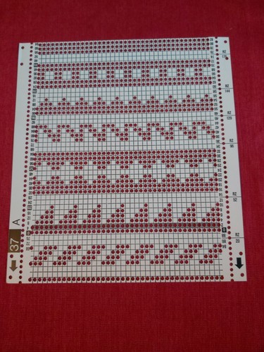 Passap punchcard from - a,