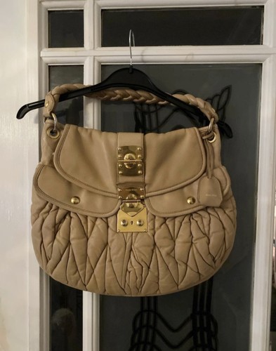Miu matelesse leather - miu,
