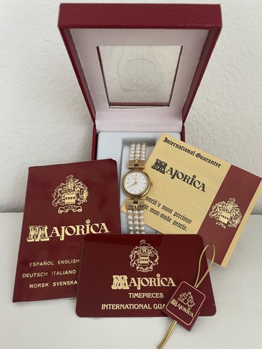 Vintage majorica 18k - 18k, plated