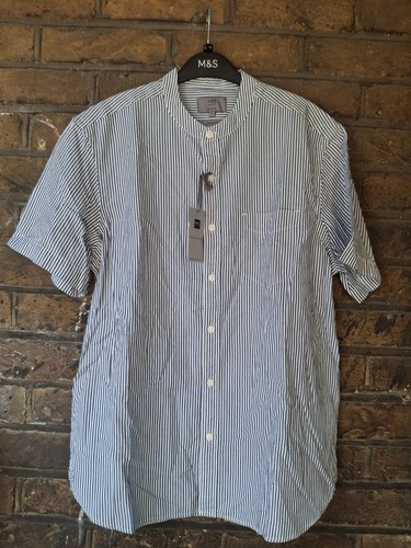 New navy mix pure cotton - new, m&s