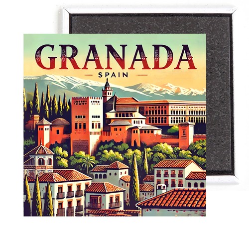 Granada spain fridge magnet - fridge,
