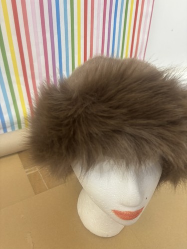 Faux fur hat - faux,