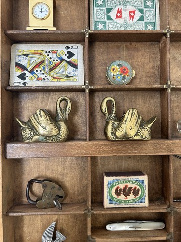 Pair vintage heavy brass - heavy,