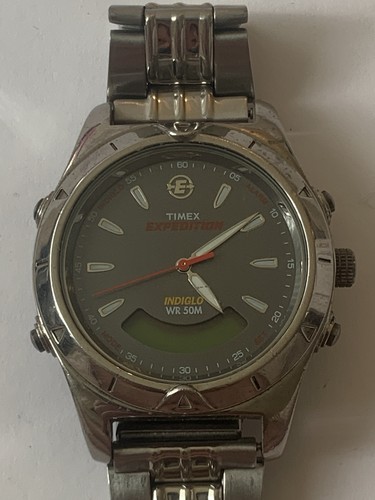 Vintage timex expedition metal - timex,