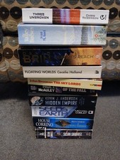 Scifi Novels Various Authors Paperback Book 10 Books Bundle