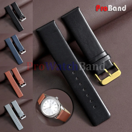 Leather watch strap - leather,