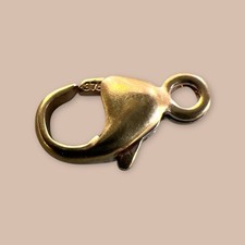 9ct Gold . 10mm . Lobster Claw