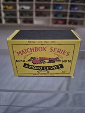 MATCHBOX MOKO LESNEY NO 10B REPRO BOX MECHANICAL HORSE