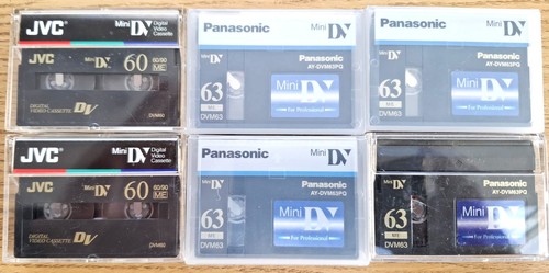 Minidv video tape cassette - minidv,