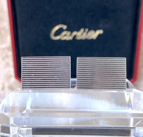 Cartier cufflinks rectangle - cartier,