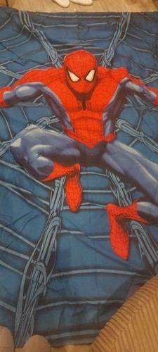 Spiderman lined curtains - spiderman,