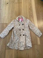 Beige/white Polka Dot Mac Age 5 By Oshkosh