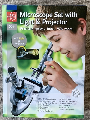 Edu toys microscope - microscope, set