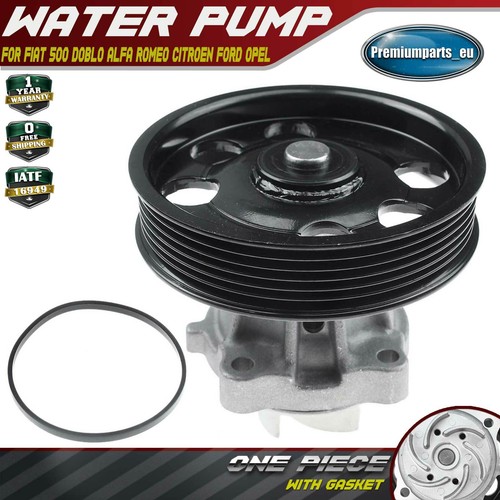 Water pump with - gasket, for