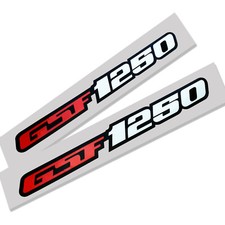 GSF 1250 Bandit motorcycle decals  graphics Red,White ,Black