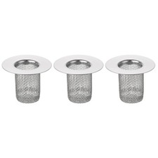 3Pcs Bathroom Sink Strainer