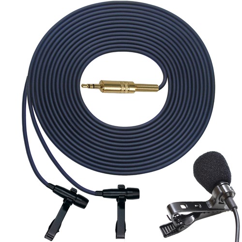 Dual lavaliere stereo - dual,