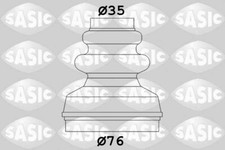 BELLOW SET, DRIVE SHAFT SASIC