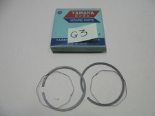 NOS YAMAHA CS2 CS2E 180cc PISTON RING SET 1 piston STD 237-11601-10 (G3)H5)K7)