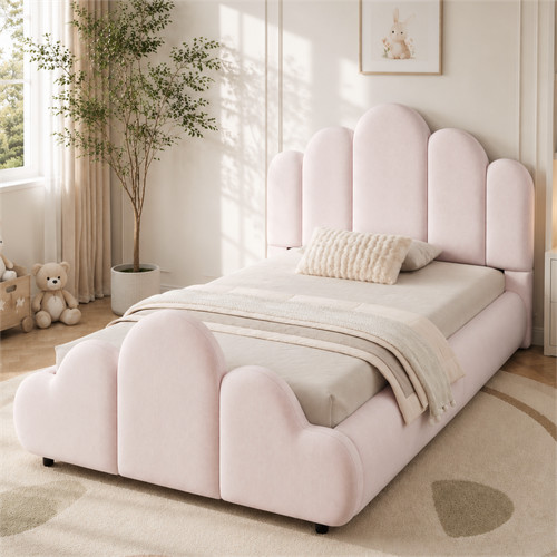 3ft single upholstered sleigh - upholstered,