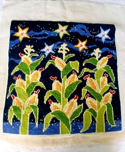 Vintage completed tapestry - vintage,