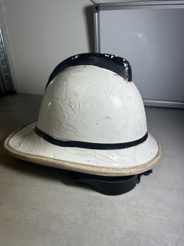 Vintage fire brigade helmet - brigade,