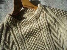 Vintage ARRAN Sweater Hand