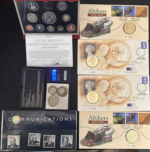 Lot 1998 proof coin - uk,