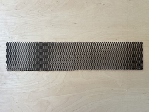 Amplifier back panel metal - amplifier,