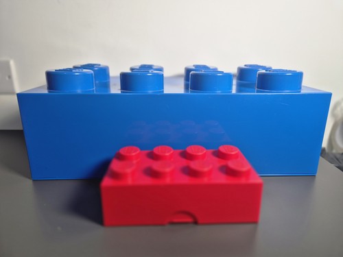 Lego large blue box plus - blue,