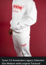 TYSON 2.0 Amsterdam Legacy Collection Size Medium white original Tracksuit