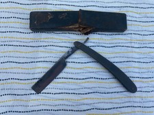 RARE Vintage Antique P Heart Ford Jonathan Pitchford Straight Razor