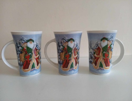 Father christmas mugs 3 - father, x