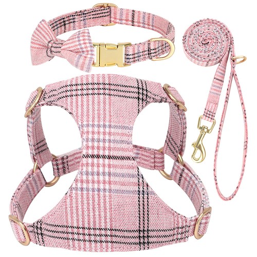 Cute plaid bowtie - plaid, dog