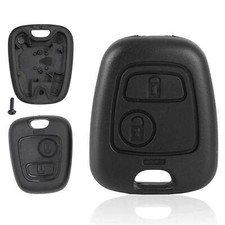 For Peugeot 107 206 207 306 307 407 Citroen 2 Button Remote Key Fob Case Shell