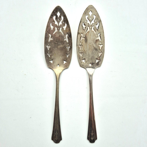 Pair silver plate - of,