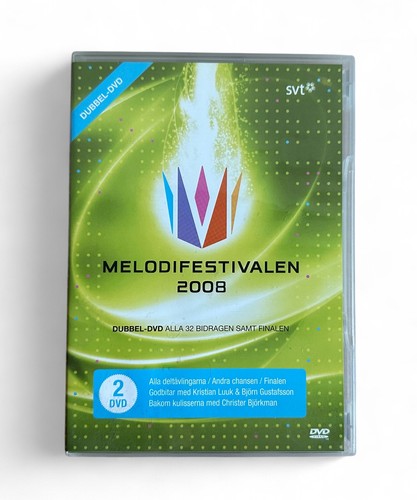 Dvd melodifestivalen 2008 - dvd, |