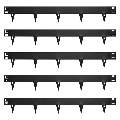 100pc steel lawn edging - steel,