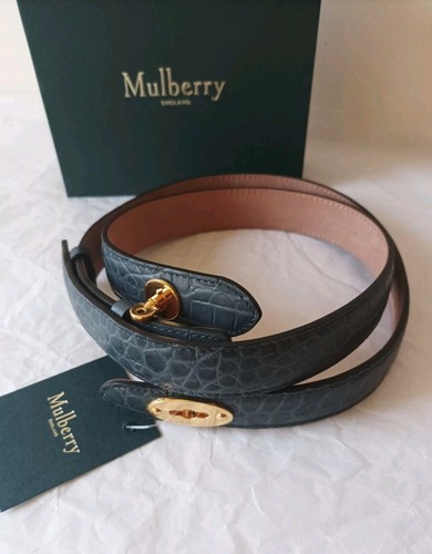 Mulberry darley grey croc - mulberry, "darley"