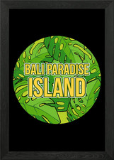 Bali Paradise Island Framed